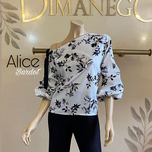 BLUSA ALICE BARDOT Print