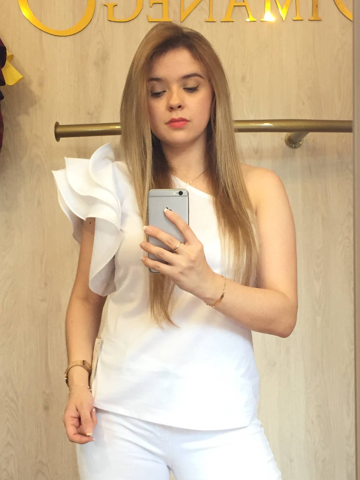 BLUSA BIANCA Popelina Outlet