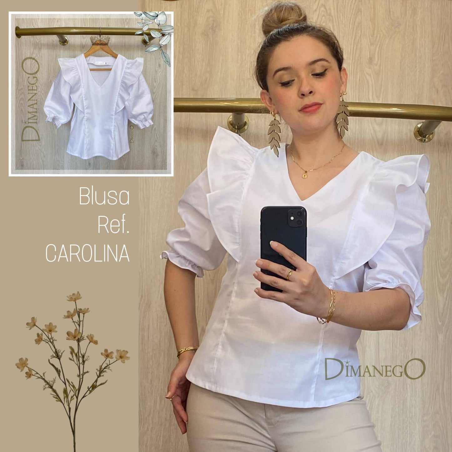 BLUSA CAROLINA Outlet