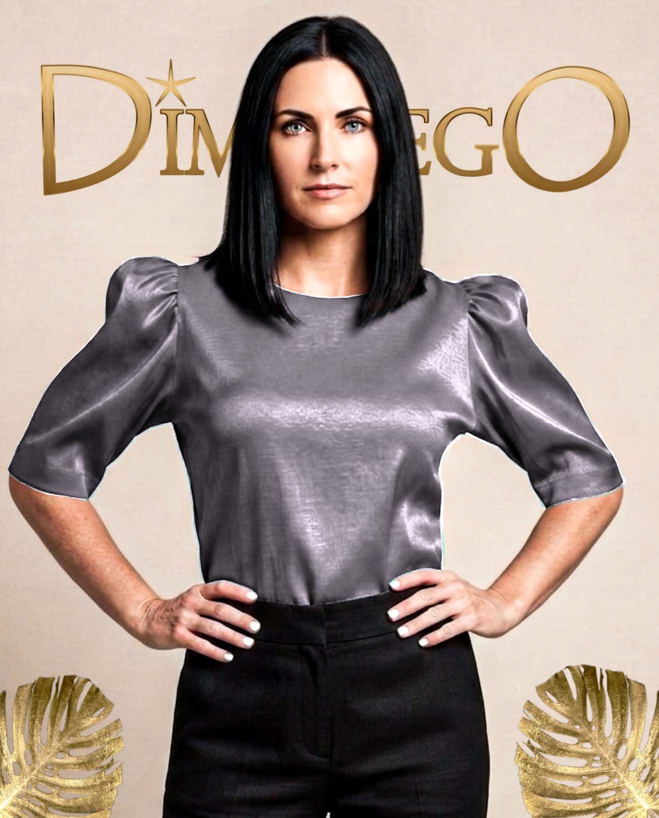BLUSA DOLL SHINY Tafeta