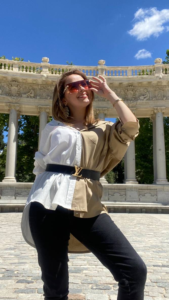 BLUSA MATILDA Bicolor