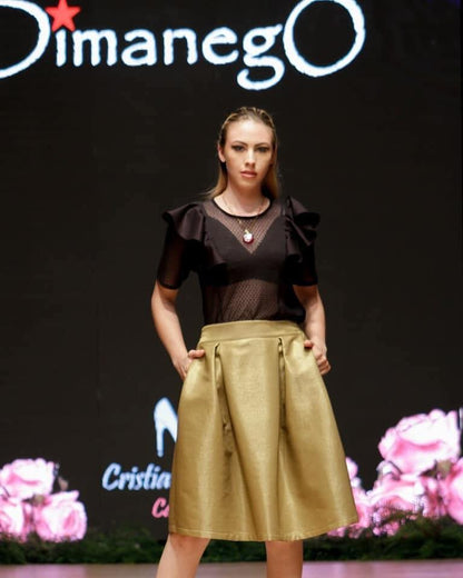 FALDA BELLADONA CORTA