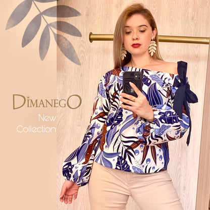 BLUSA ALICE BARDOT Print