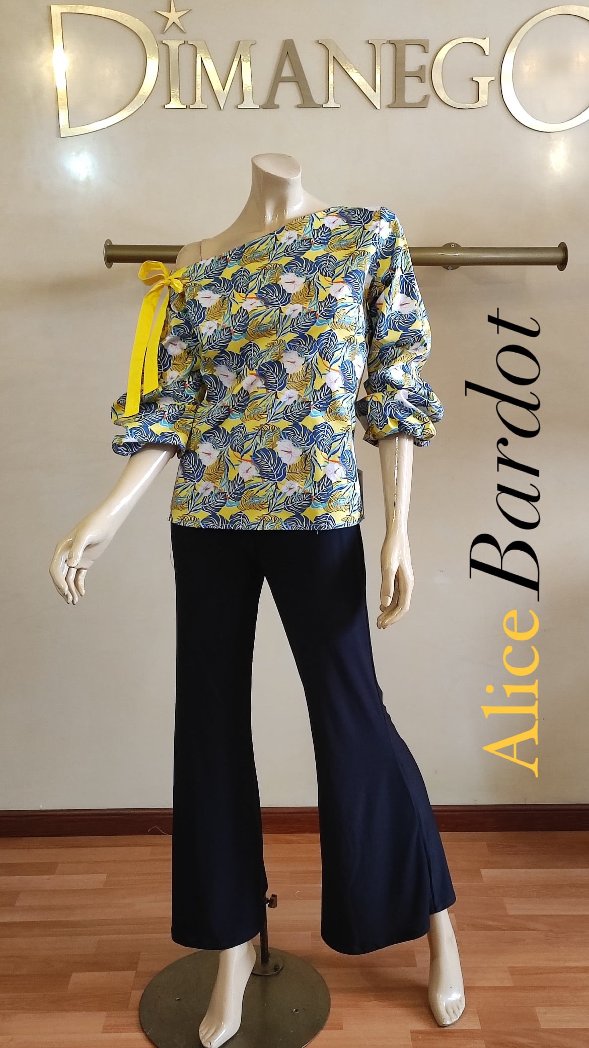 BLUSA ALICE BARDOT Print