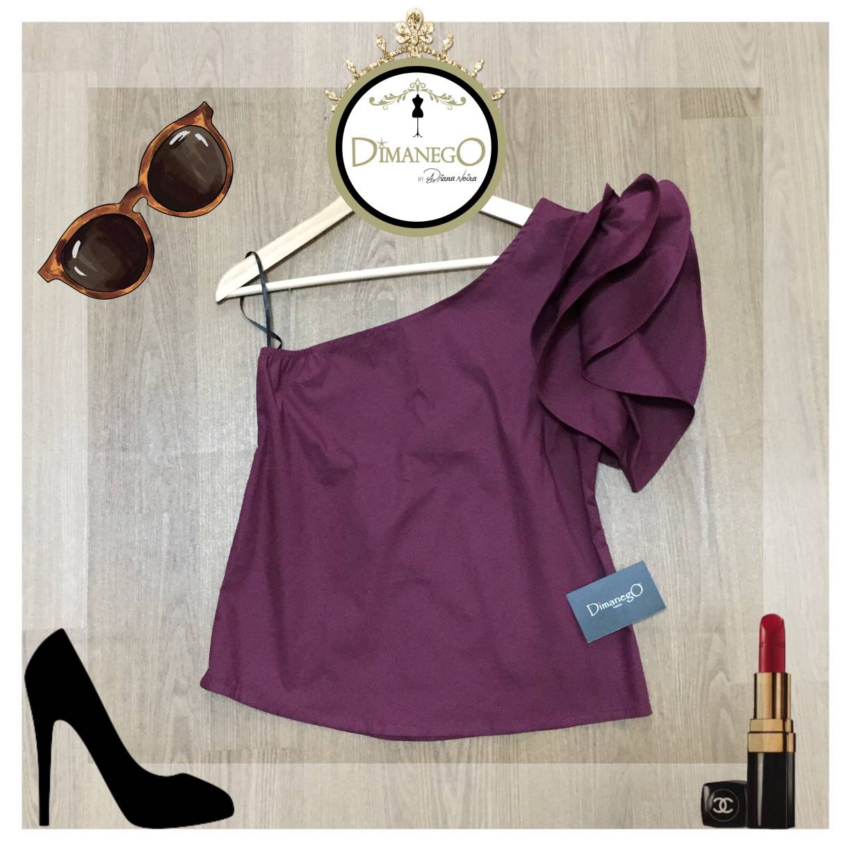 BLUSA BIANCA Popelina