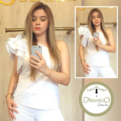 BLUSA BIANCA Popelina