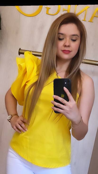 BLUSA BIANCA Popelina