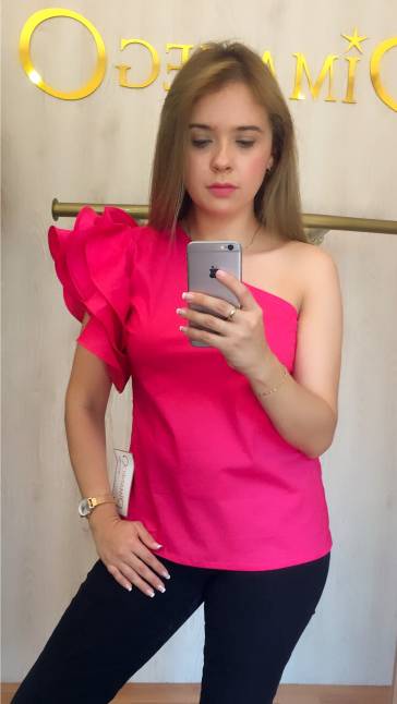 BLUSA BIANCA Popelina