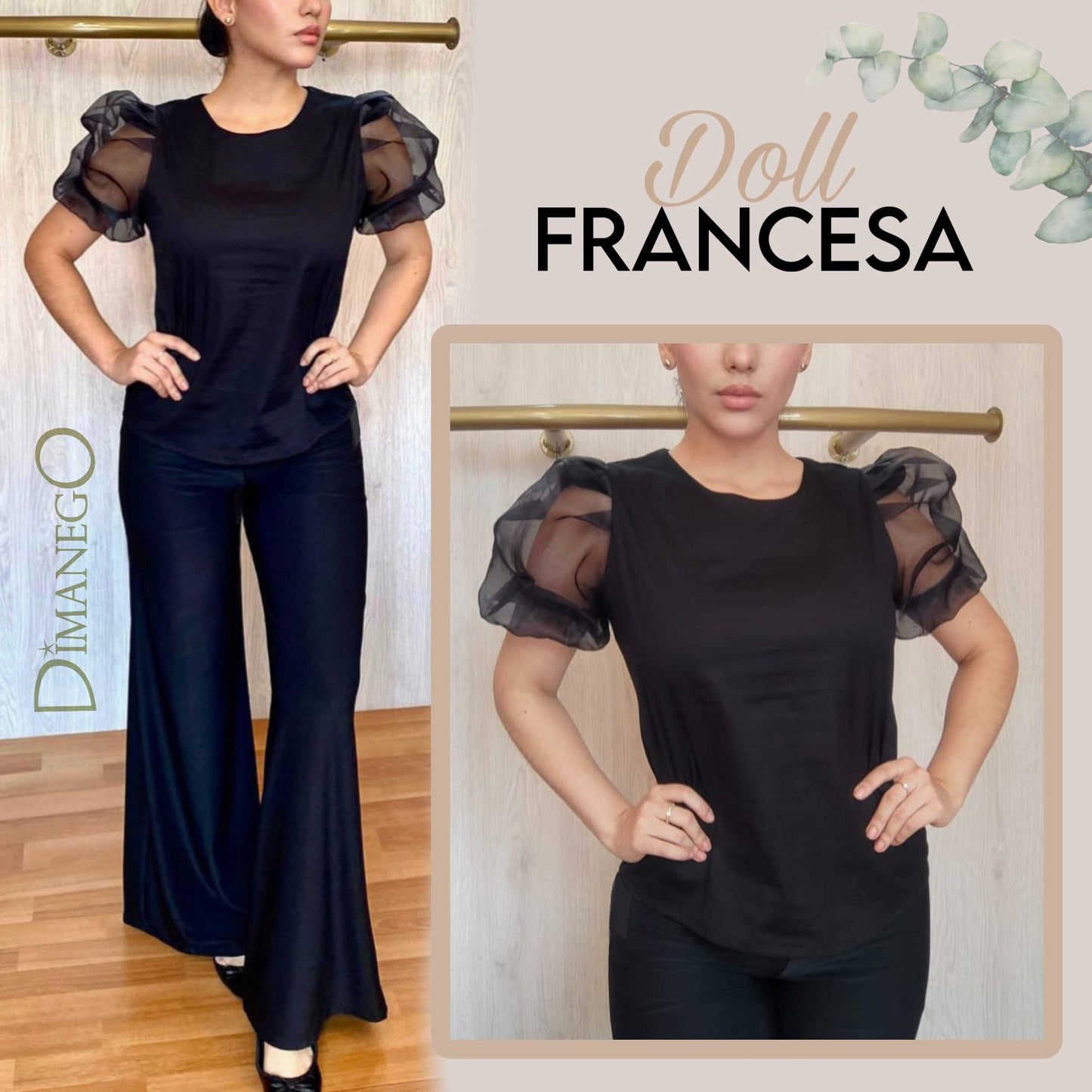 BLUSA DOLL FRANCESA