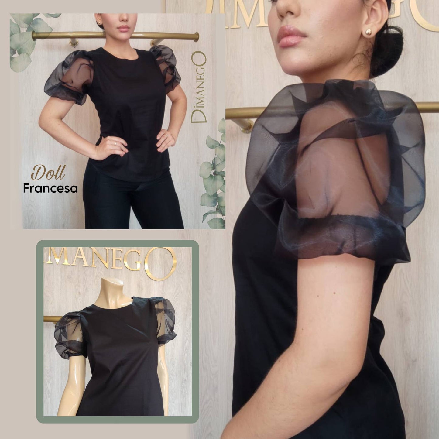 BLUSA DOLL FRANCESA