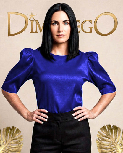 BLUSA DOLL SHINY Tafeta