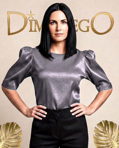 BLUSA DOLL SHINY Tafeta