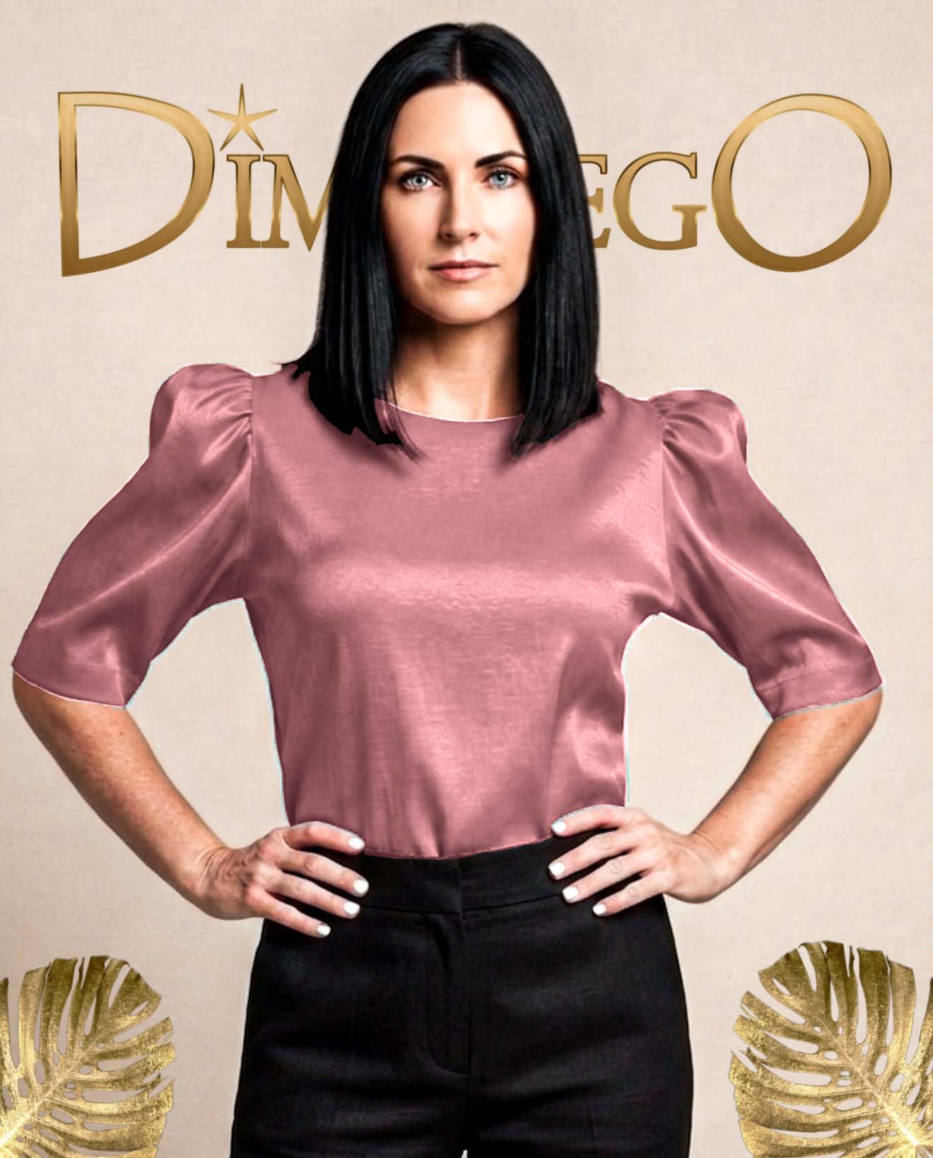 BLUSA DOLL SHINY Tafeta