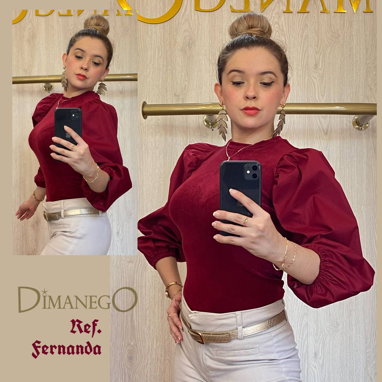 BLUSA FERNANDA Lycra