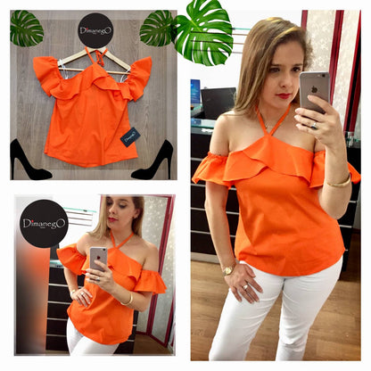BLUSA HALTER