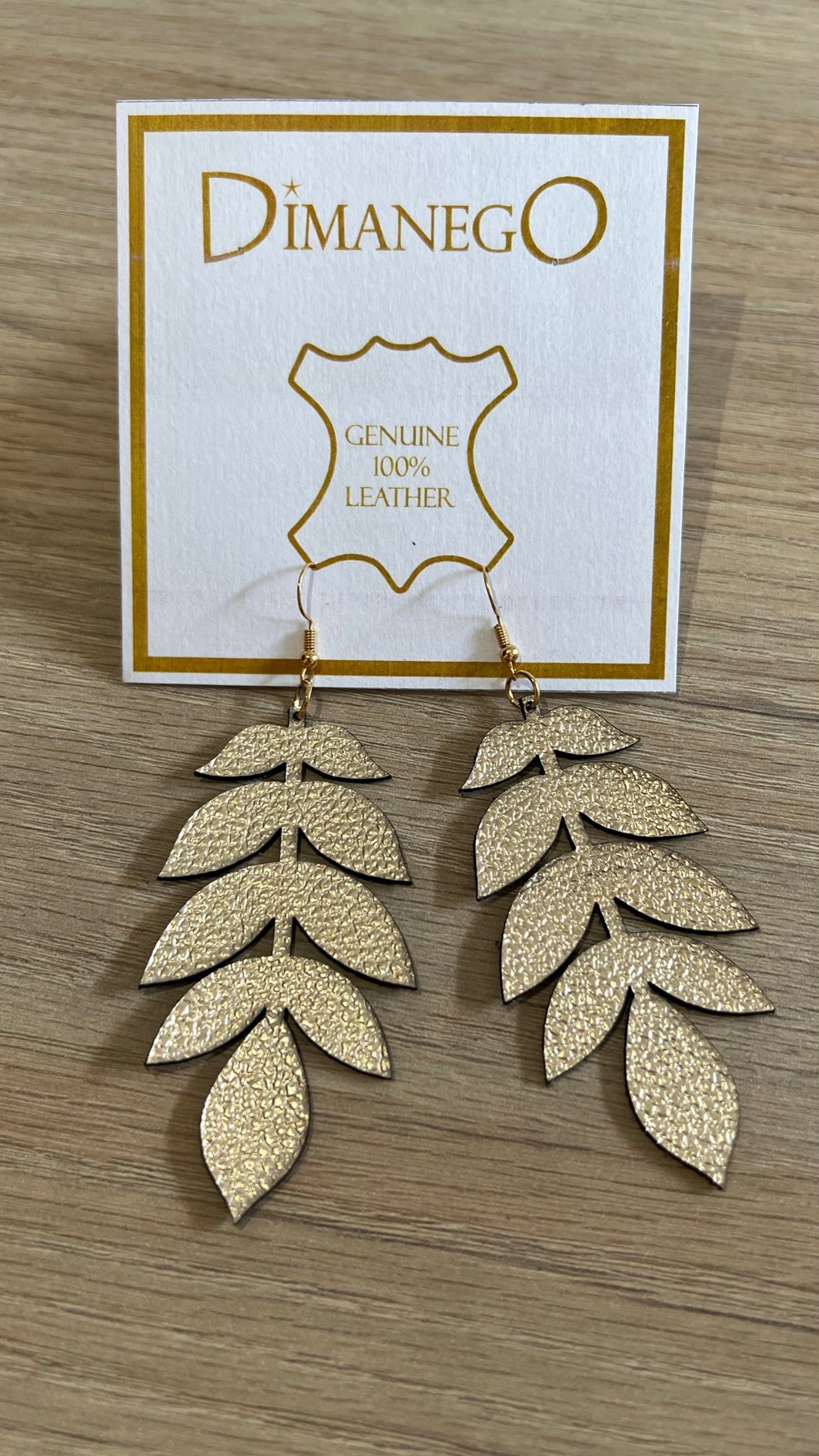 ARETES de CUERO Nature