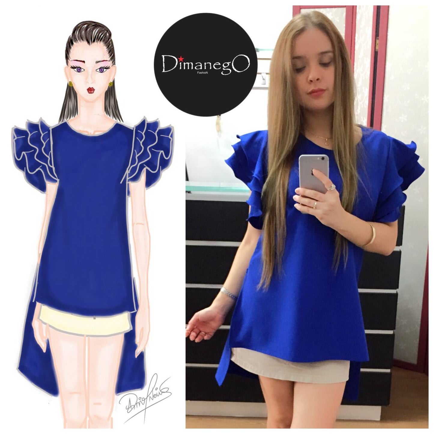 BLUSA ISABELLA Seda