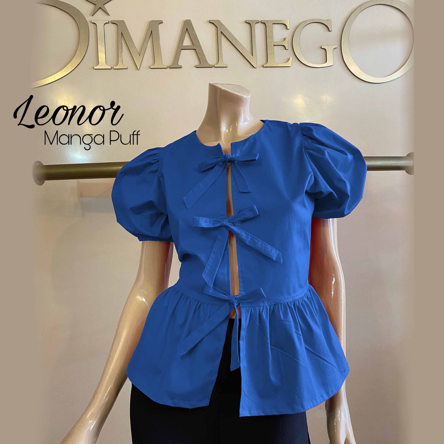 BLUSA LEONOR Manga Puff