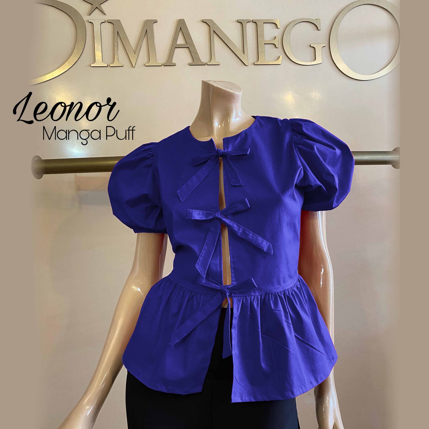 BLUSA LEONOR Manga Puff