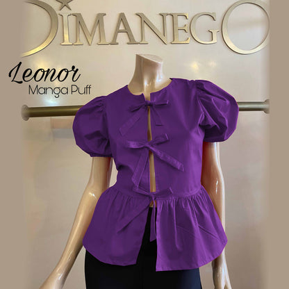 BLUSA LEONOR Manga Puff