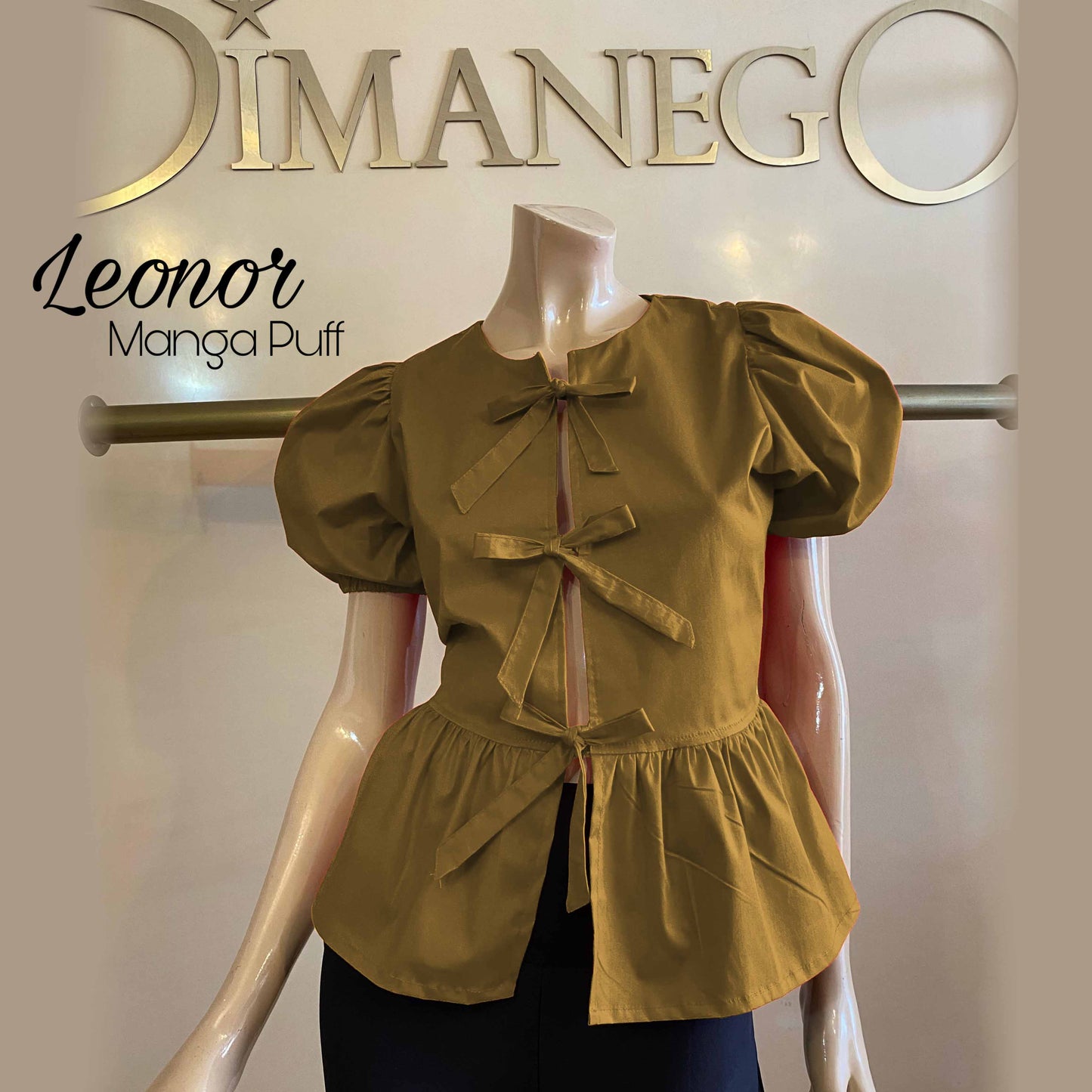 BLUSA LEONOR Manga Puff