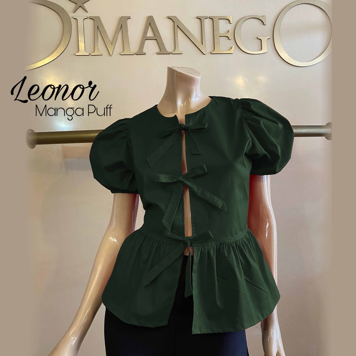 BLUSA LEONOR Manga Puff