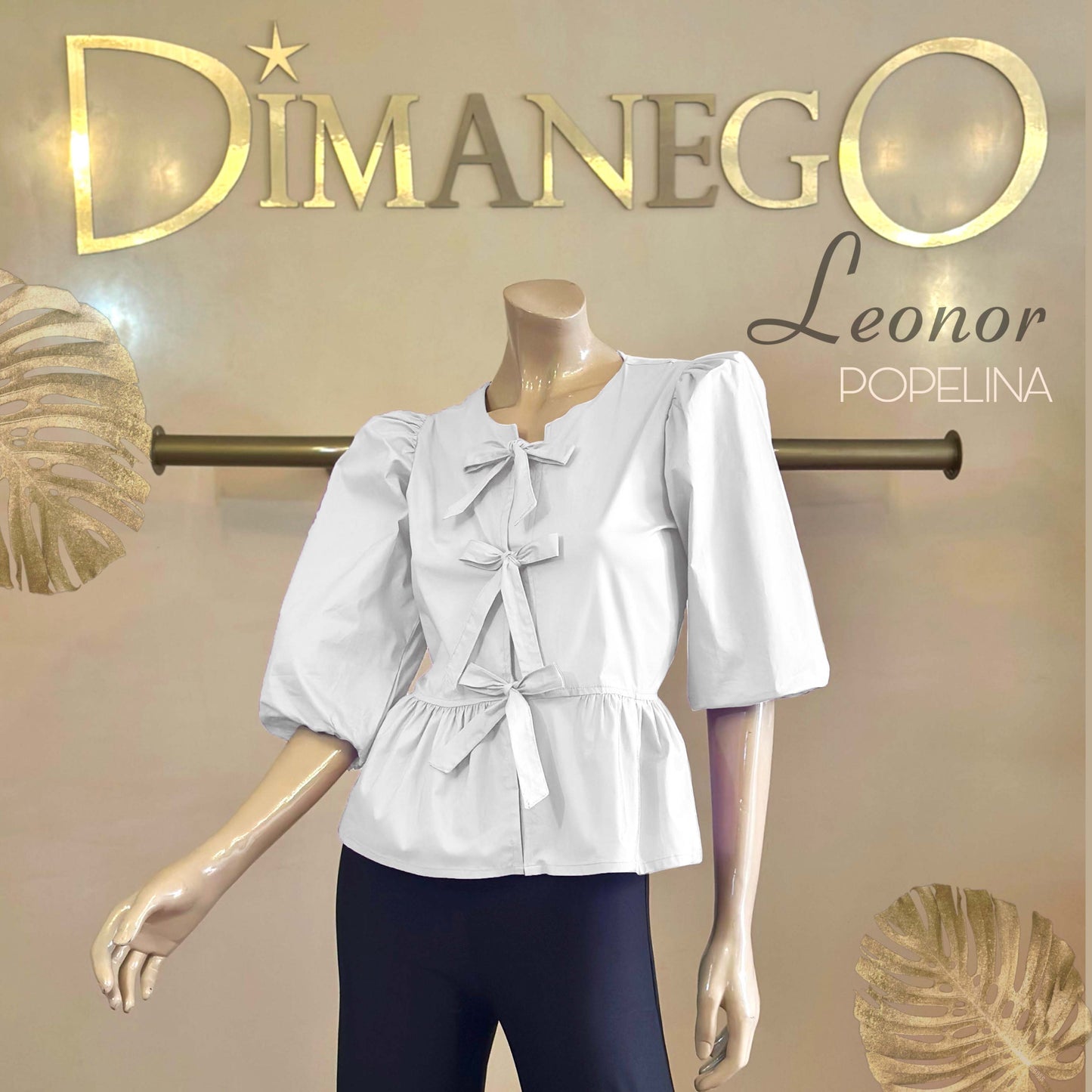 BLUSA LEONOR Popelina