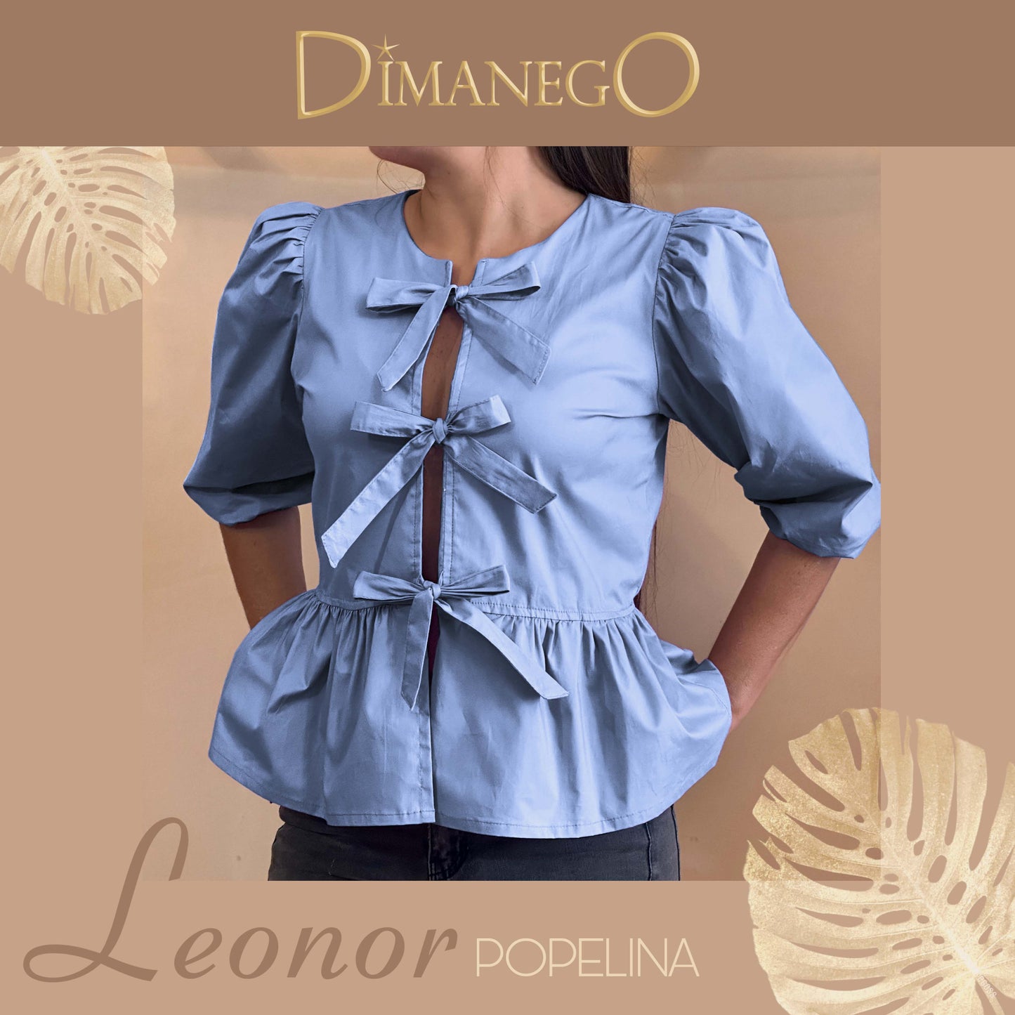 BLUSA LEONOR Popelina