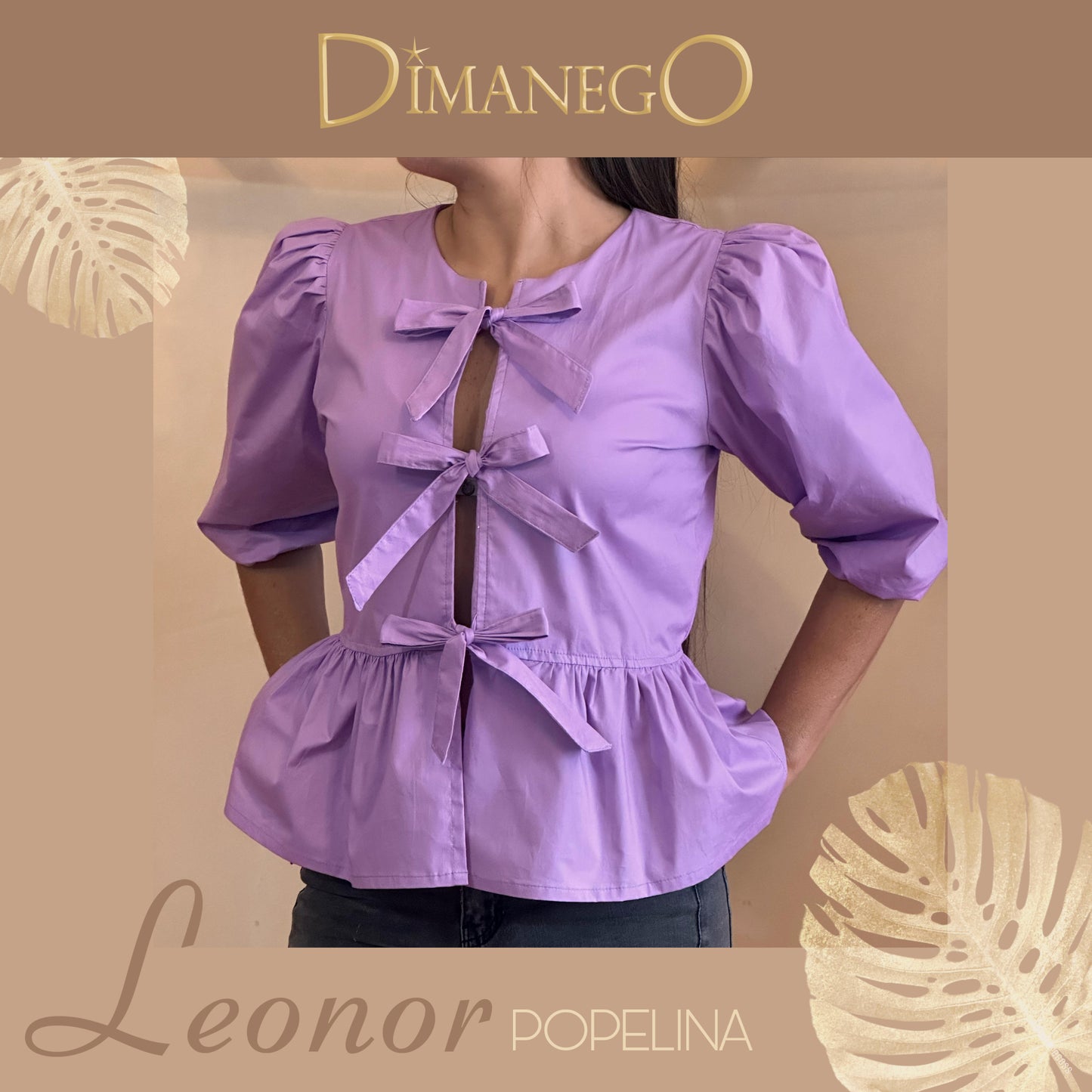 BLUSA LEONOR Popelina