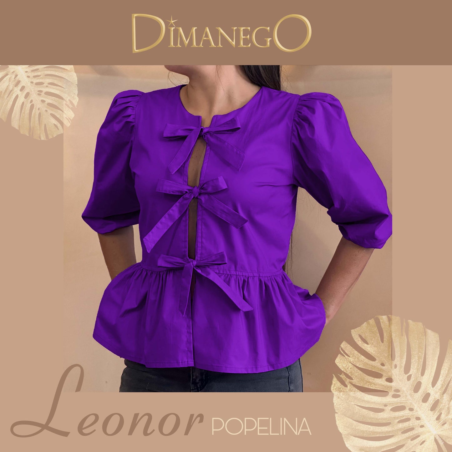 BLUSA LEONOR Popelina