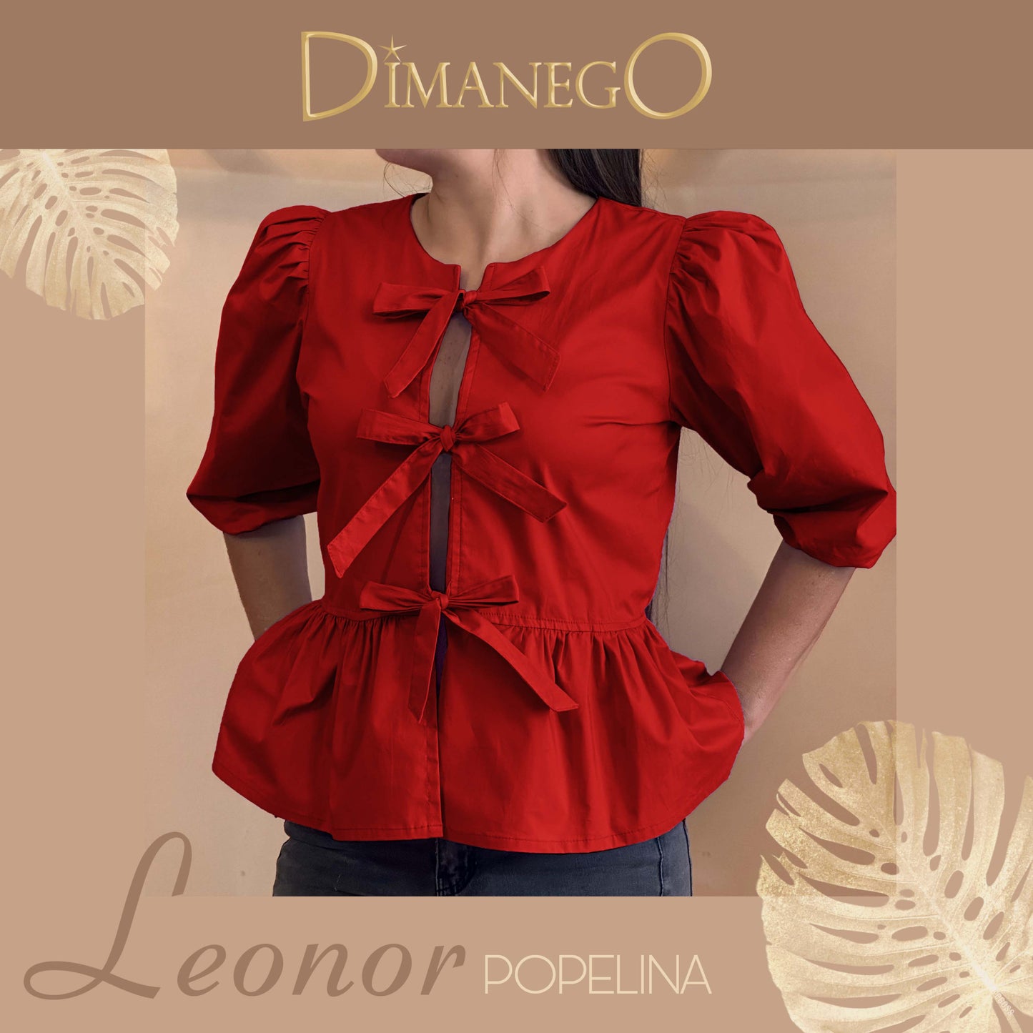BLUSA LEONOR Popelina