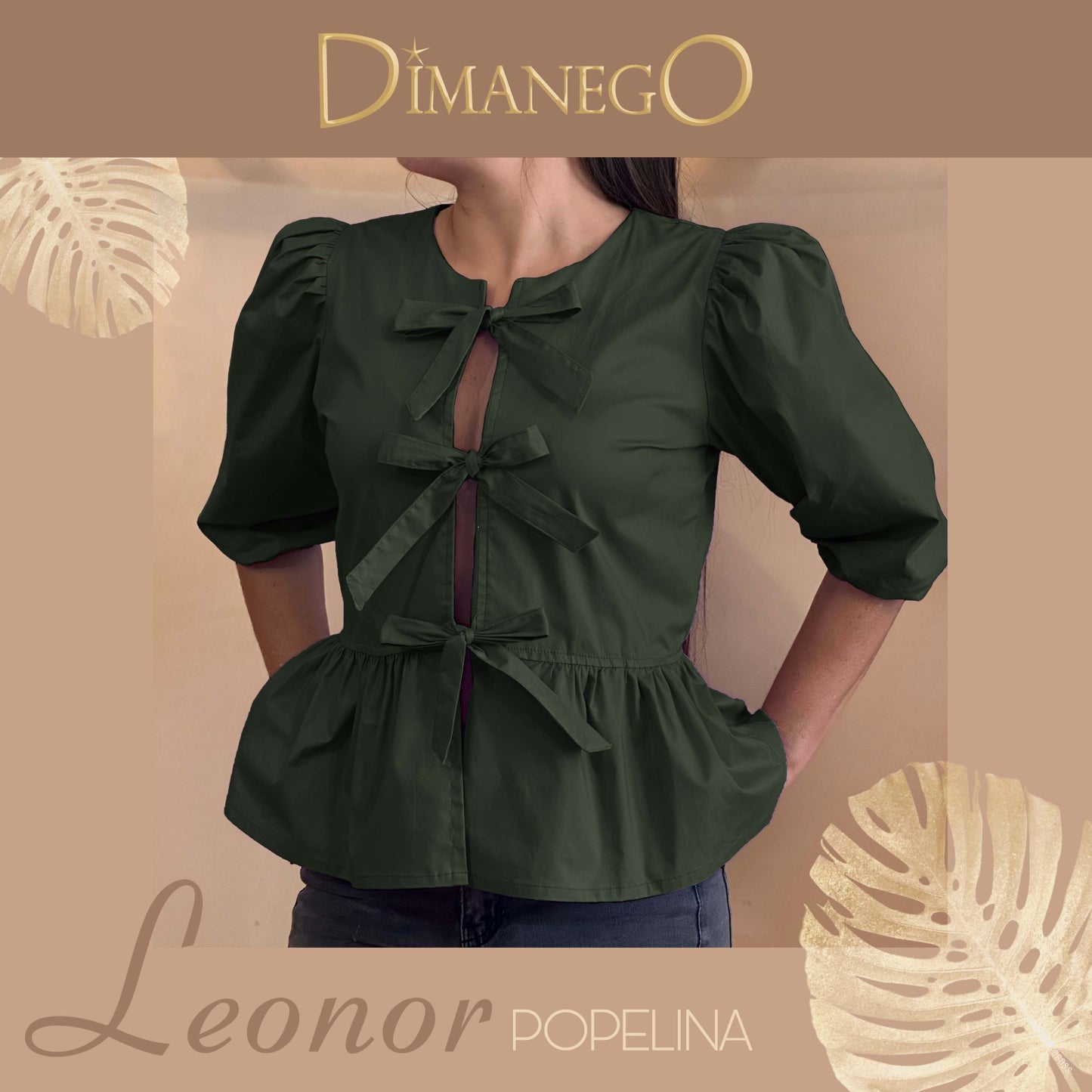 BLUSA LEONOR Popelina