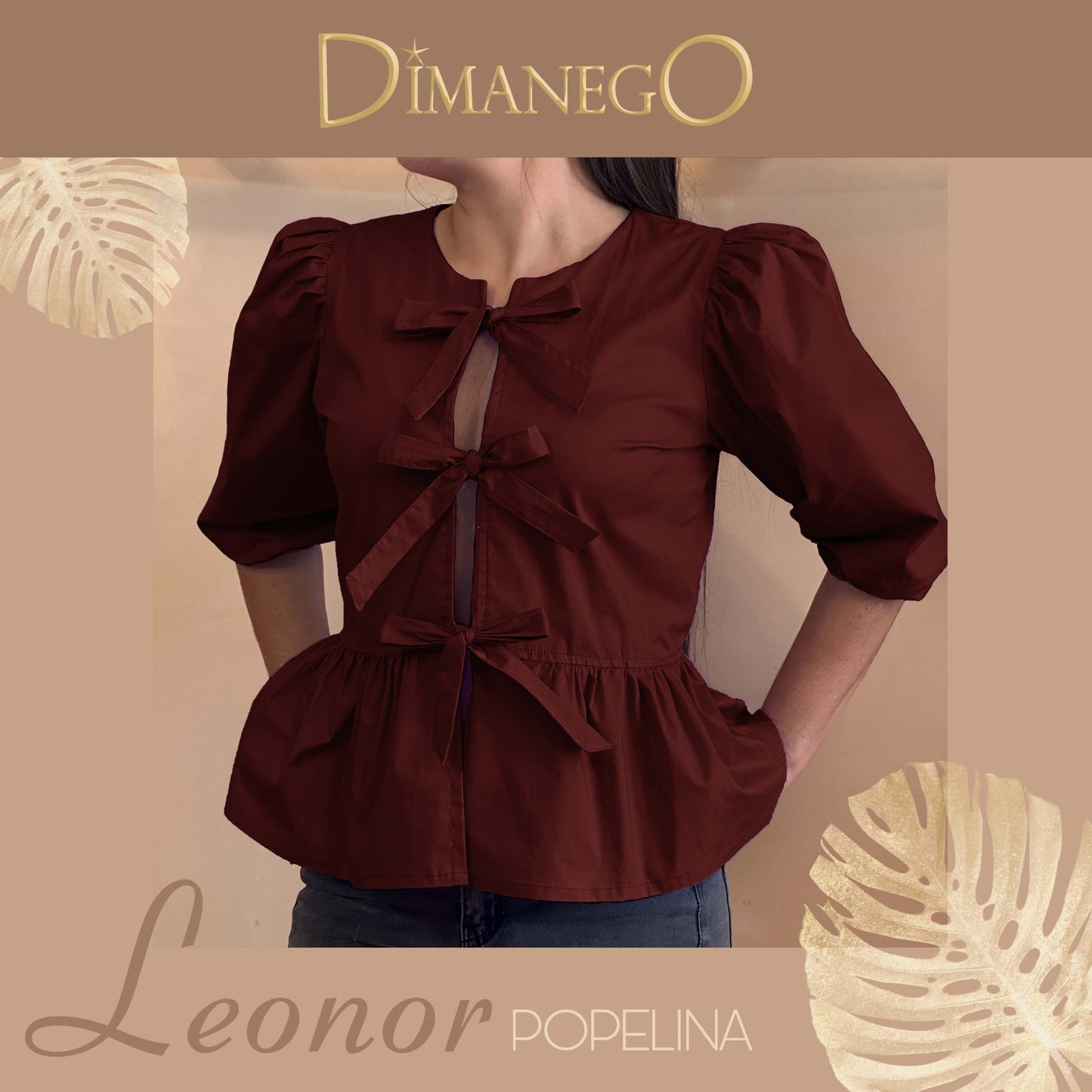 BLUSA LEONOR Popelina