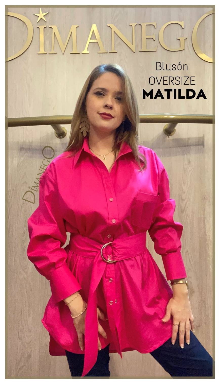 BLUSA MATILDA Oversize