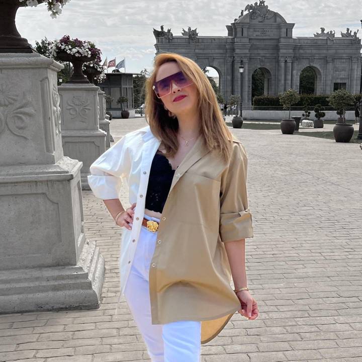 BLUSA MATILDA Bicolor