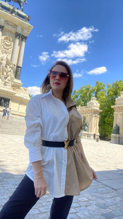 BLUSA MATILDA Bicolor