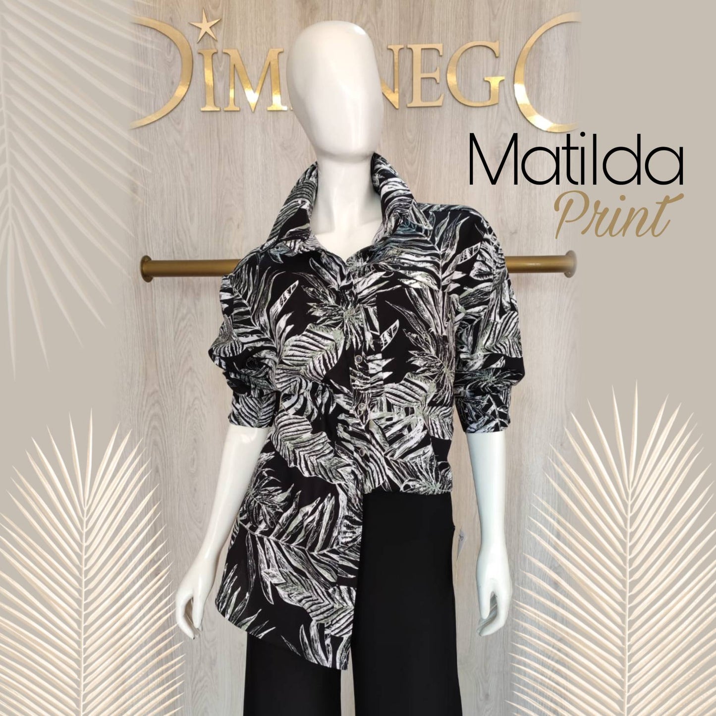 BLUSA MATILDA Oversize Outlet