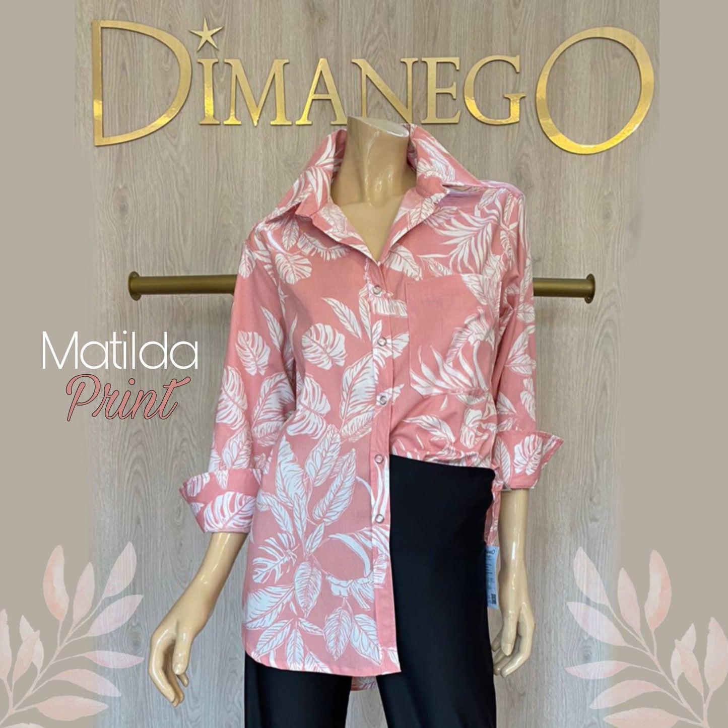 BLUSA MATILDA Oversize Outlet