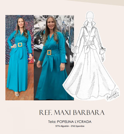 VESTIDO MAXI BARBARA