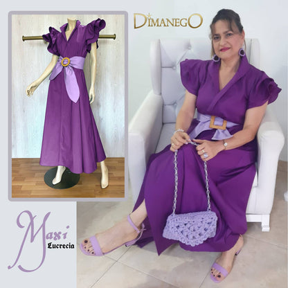 VESTIDO MAXI LUCRECIA