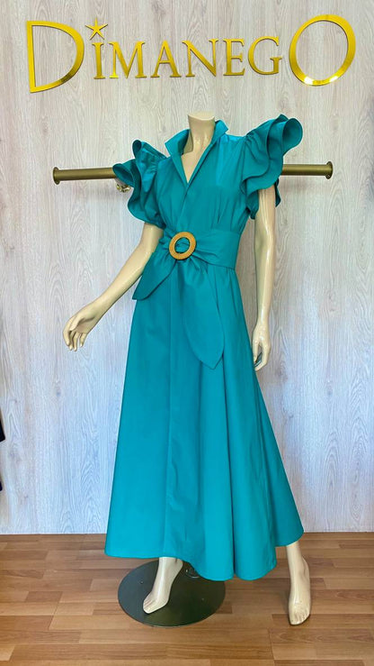 VESTIDO MAXI LUCRECIA