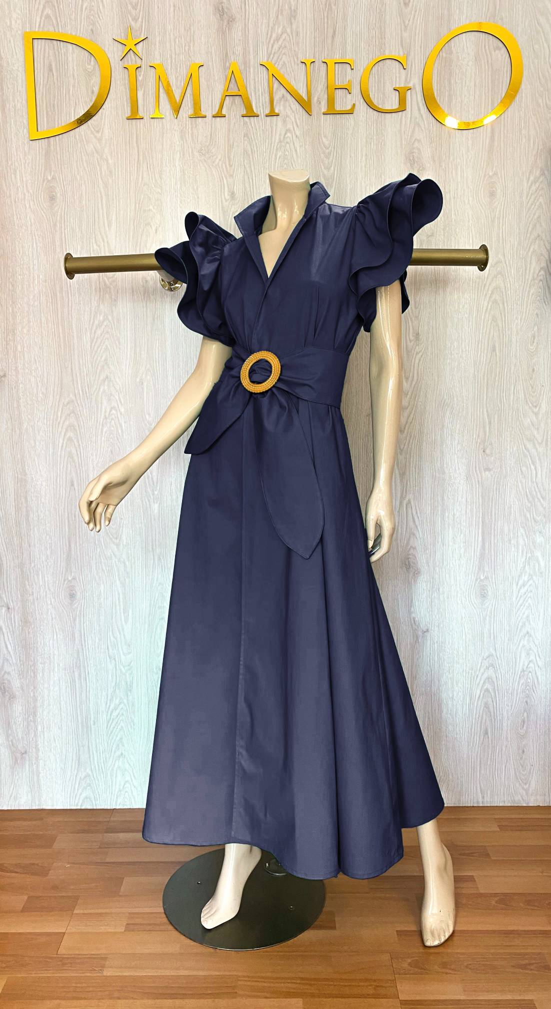 VESTIDO MAXI LUCRECIA