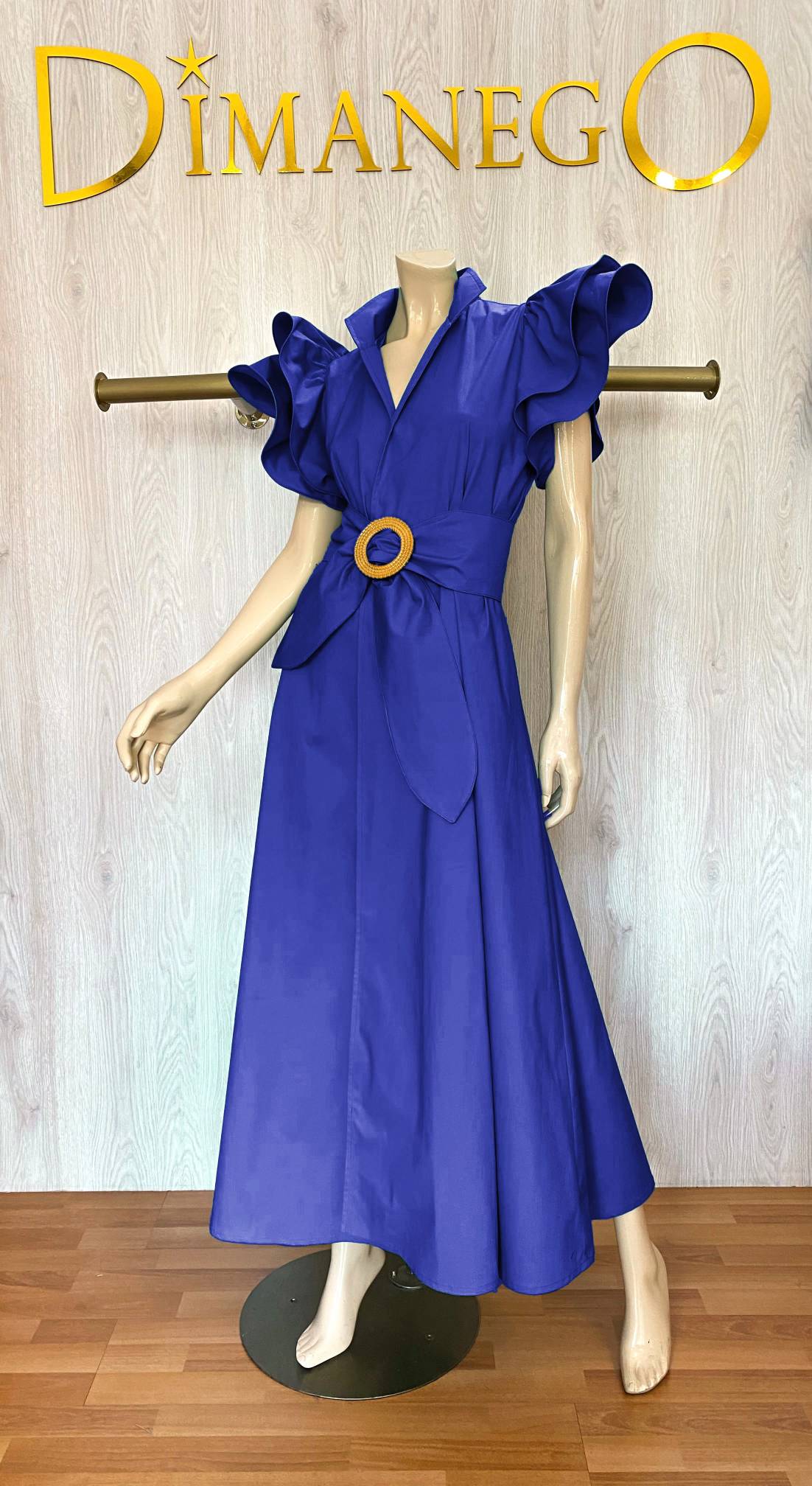 VESTIDO MAXI LUCRECIA