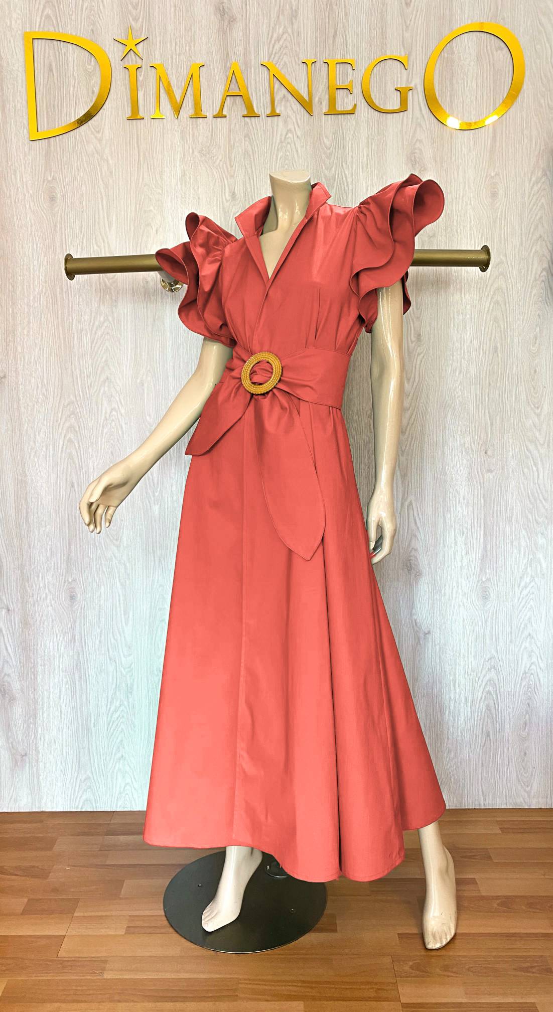 VESTIDO MAXI LUCRECIA