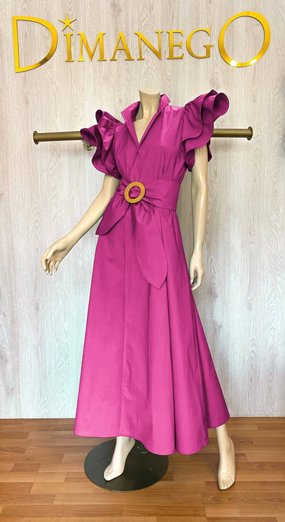 VESTIDO MAXI LUCRECIA