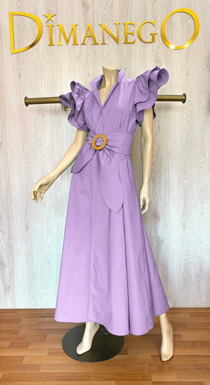 VESTIDO MAXI LUCRECIA