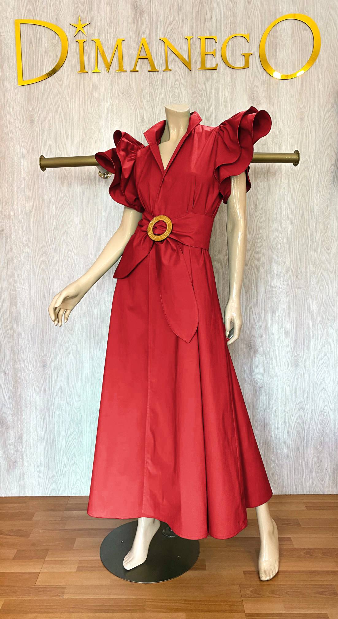 VESTIDO MAXI LUCRECIA