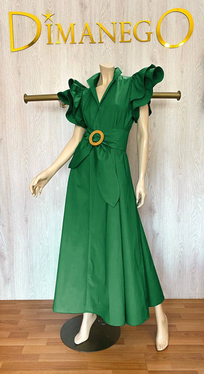 VESTIDO MAXI LUCRECIA