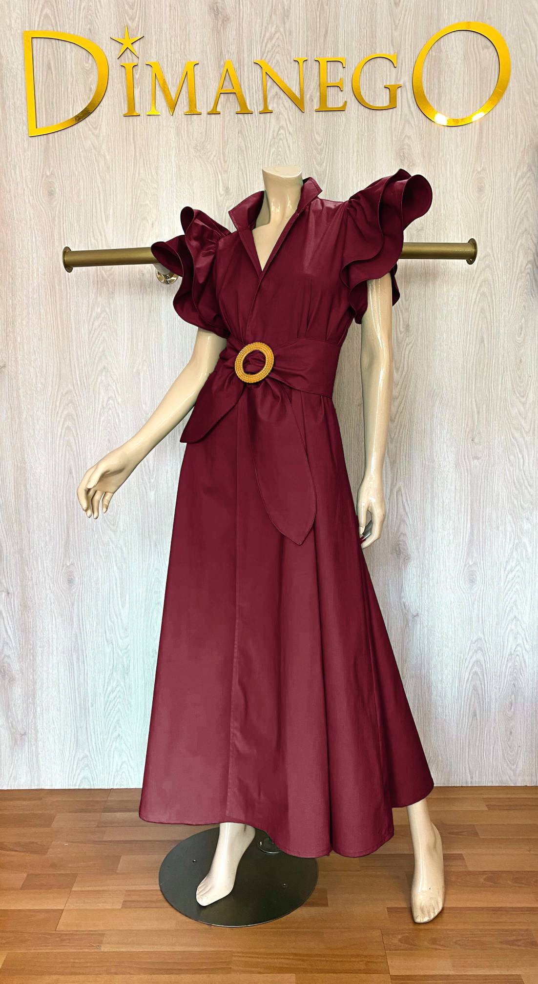 VESTIDO MAXI LUCRECIA