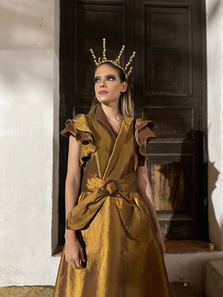 VESTIDO MAXI LUCRECIA